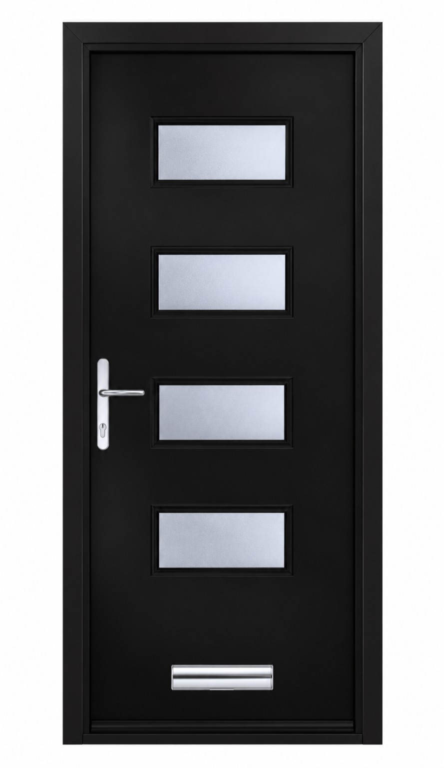 Custom hinge positions — door example from Doors Dublin
